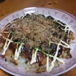 白菜のお好み焼き風